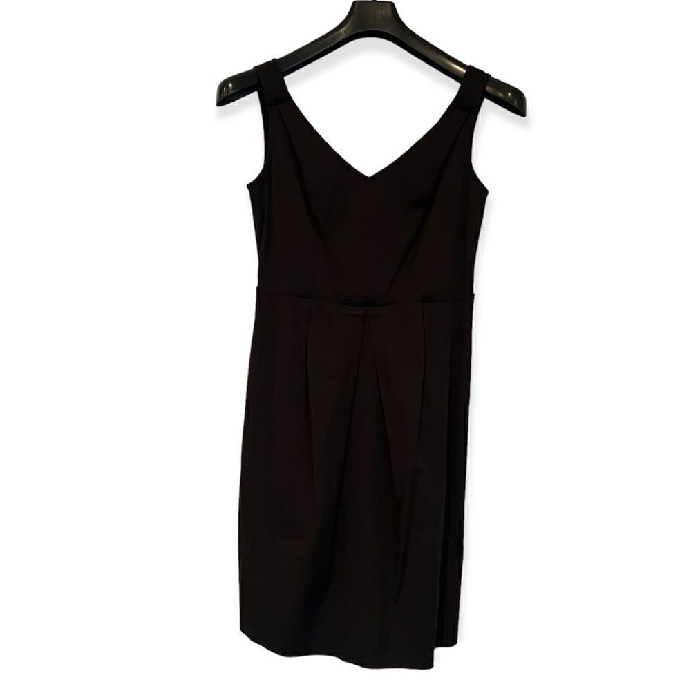Talbots Black Sleeveless Sheath Dress Size 6P